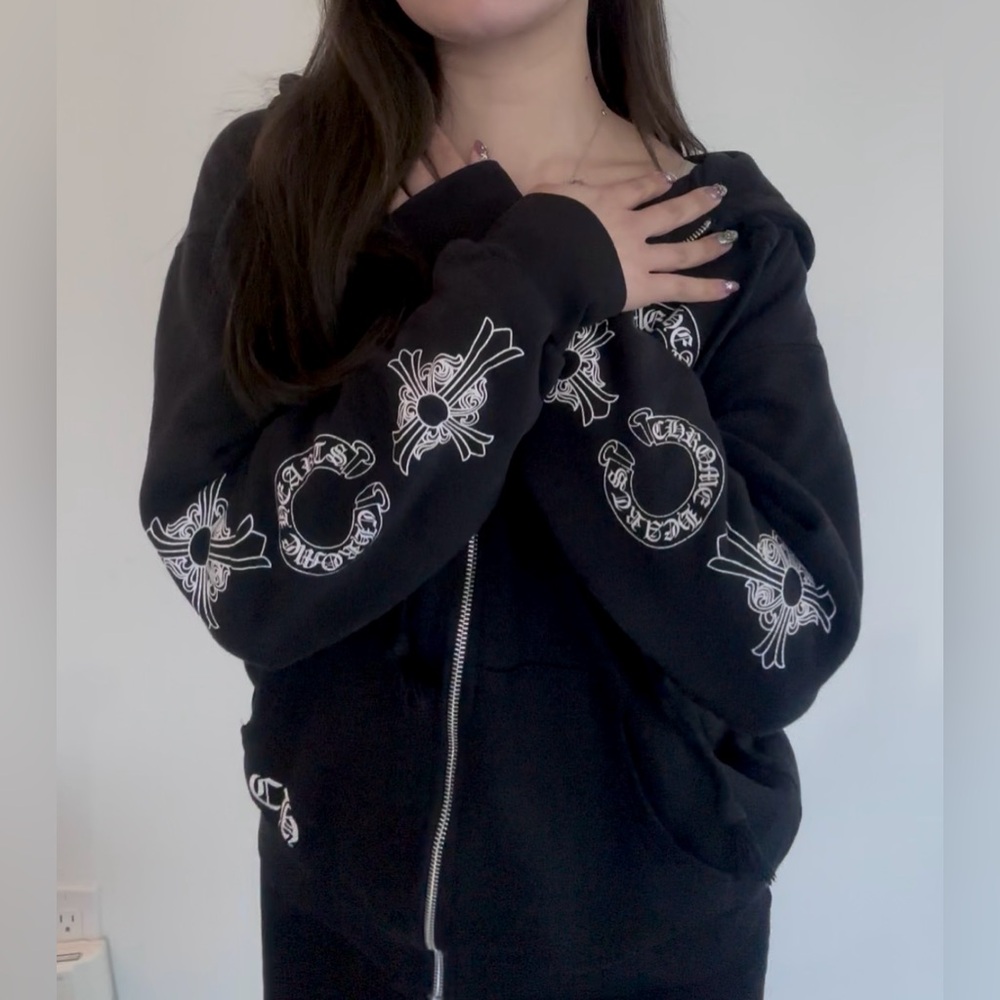 Chrome Hearts Double Hoodie (Vintage)